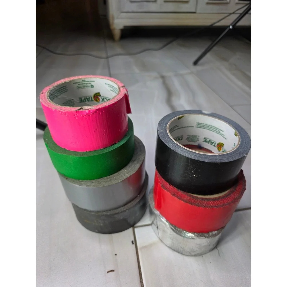 Duct Gaffers Tape Rolls‎ 3M Duck Shurtape Scapa Lot of 7 Assorted S2